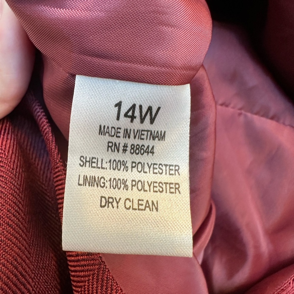 John Meyer Collection Timeless Classic Garnet Red… - image 11